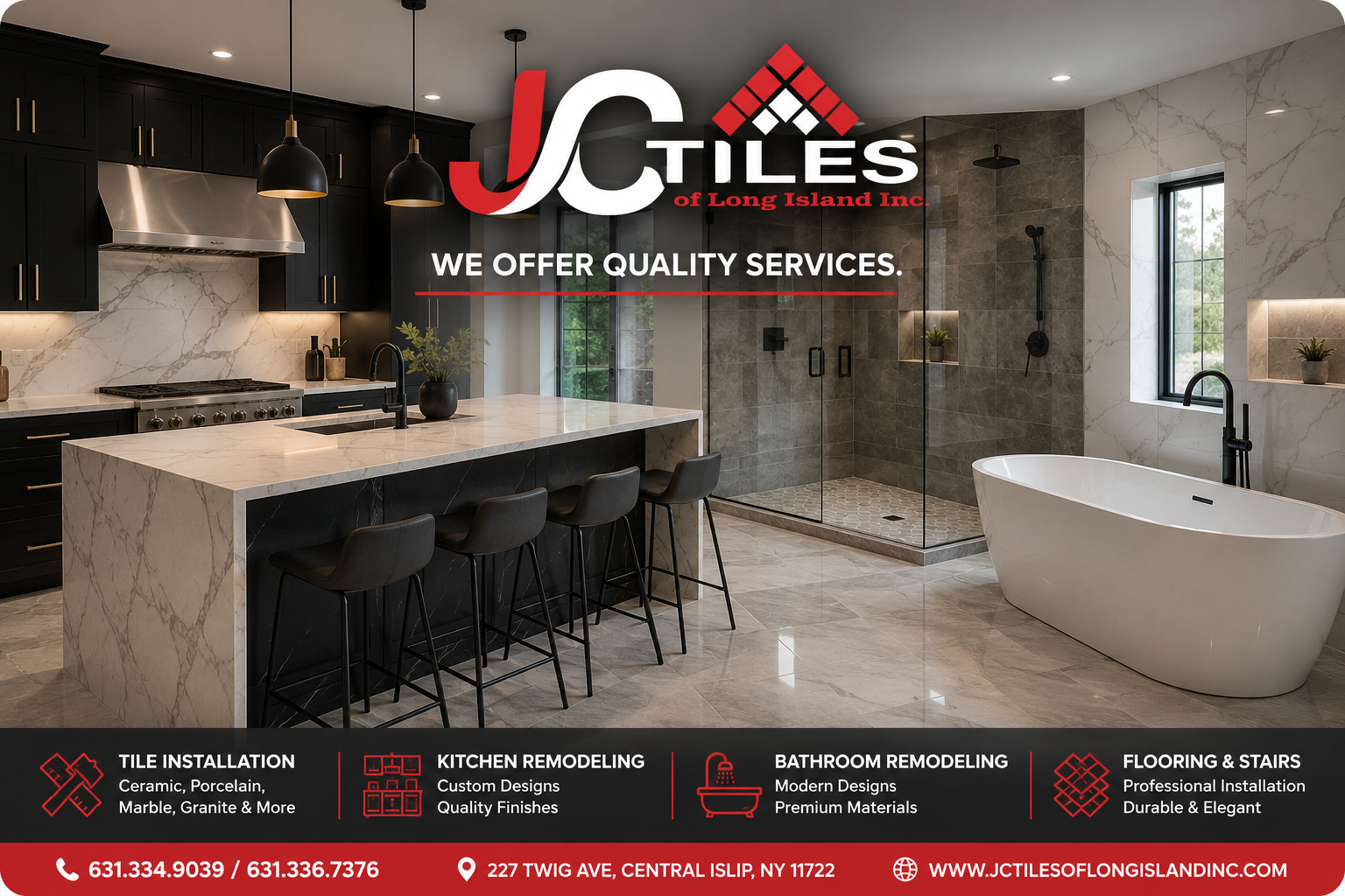 JC Tiles of Long Island Inc